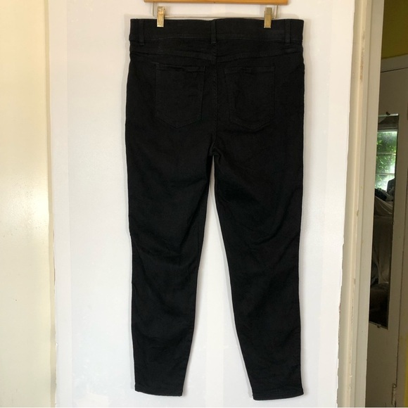 SPANX by Sara Blakely Ankle Skinny Jeans, Clean Black - Picture 12 of 16